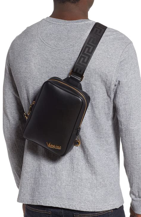 versace side bag men's|versace handbags for men.